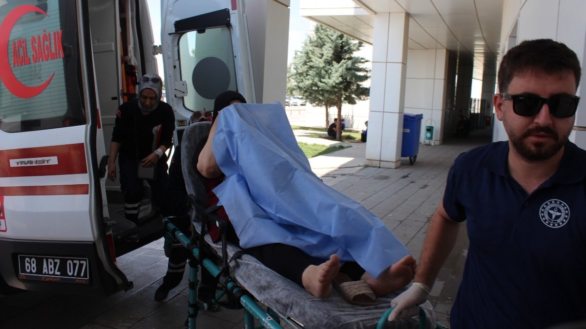 Aksaray'da evinde otururken rastgele açılan ateşle yaralandı