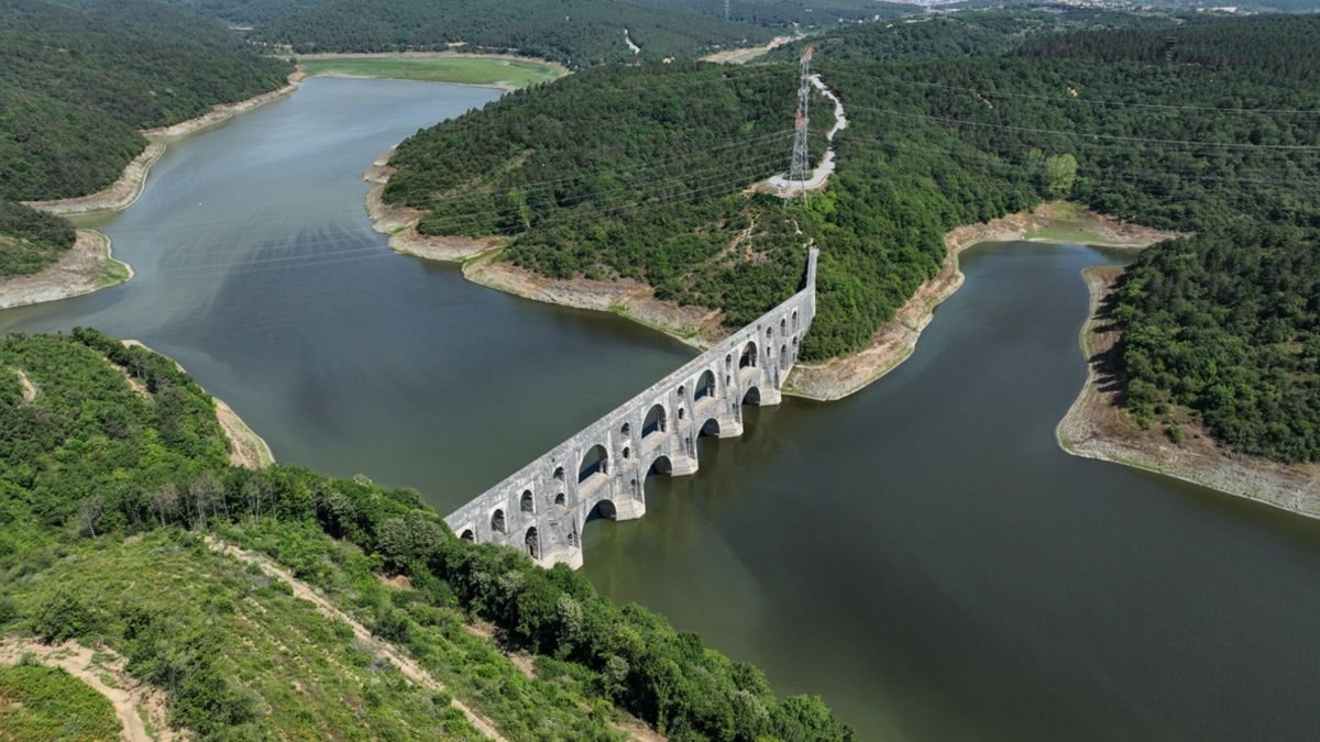 İstanbul'da barajların doluluk oranı yüzde 50'nin altına düştü