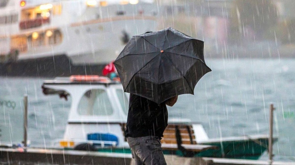 İstanbul'da sağanak yağış etkili olacak