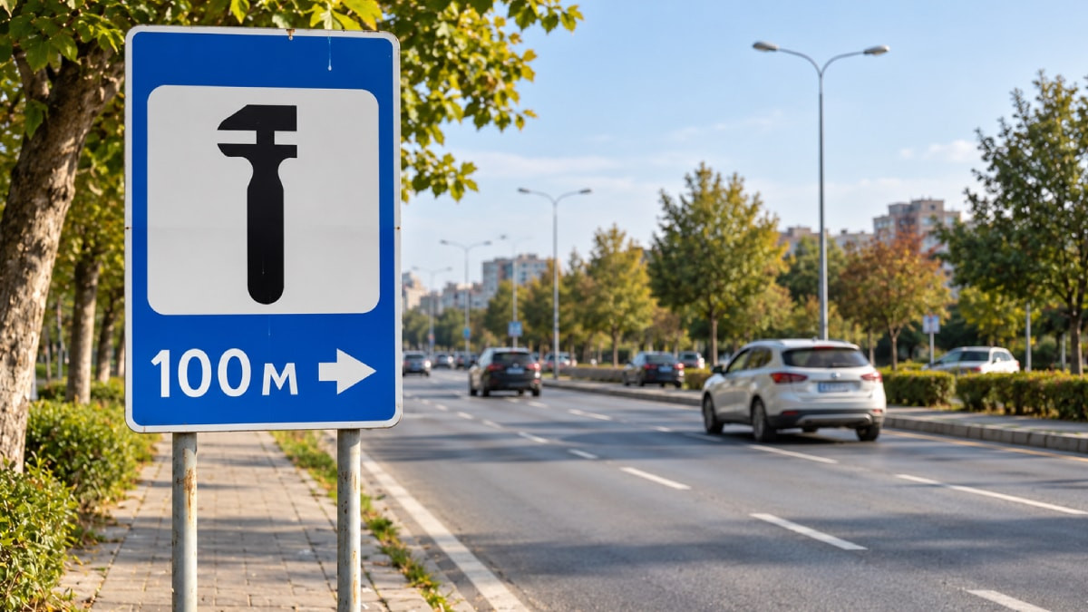 Yol kenarlarındaki mavi-beyaz tabelanın sırrı çözüldü: Meğer anlamı buymuş