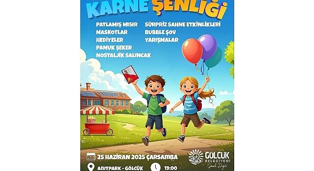 Gölcük’te Karne Şenliği Coşkusu Başlıyor