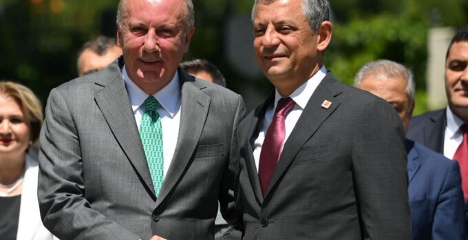 Özgür Özel'den, Muharrem İnce'ye ziyaret: Baba ocağına, CHP'ye davet ettik