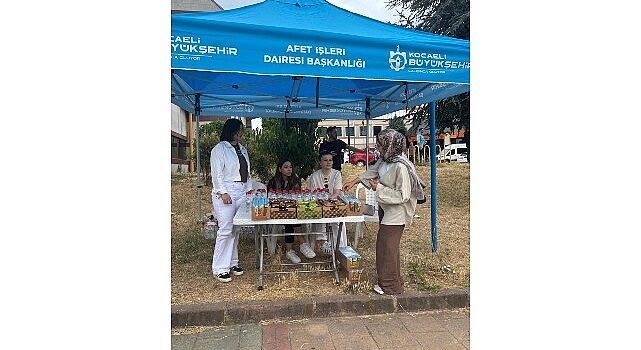 YKS günü ikramlar Büyükşehir’den