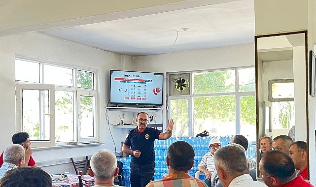 İtfaiyeden yangınlara karşı farkındalık eğitimi