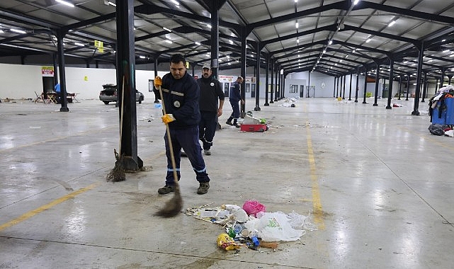 Kartepe’de Her Pazar Sonrası Hijyen Seferberliği