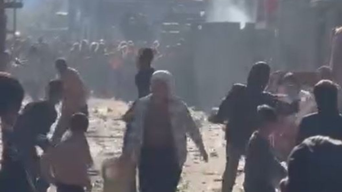 Adana’da iki grup arasındaki taşlı sopalı kavga