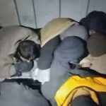 Amasya’da demir yüklü tırın dorsesinde 37 kaçak göçmen yakalandı