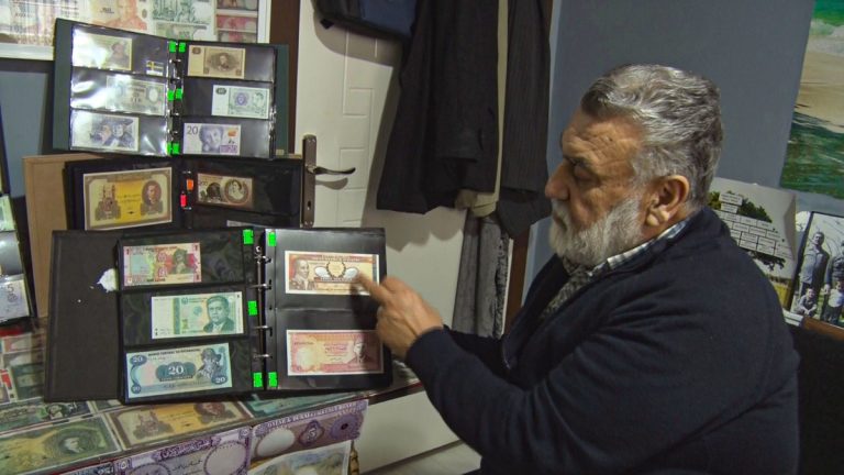 Ankara’da 40 yıllık para koleksiyonunu Gazze’ye bağışlamak istiyor