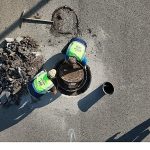 ASAT’tan kanalizasyon hattı temizliği ve kapak düzenleme çalışması