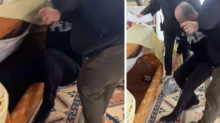 Aydın’da cezaevinden firar eden hükümlü kanepenin altında yakalandı