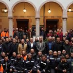 Ayvalık Belediye Başkanı Mesut Ergin yılın son gününde belediye çalışanlarıyla bir araya geldi.