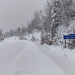 Bartın’da zirvede kar manzarası