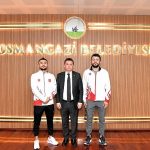 Başkan Aydın Tarihi Başarı Yakalayan Kardeşleri Ağırladı