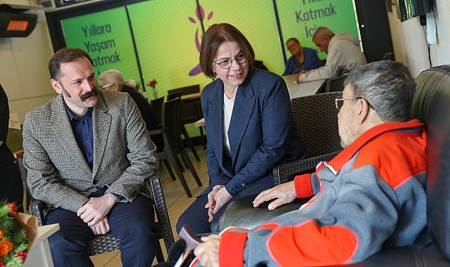 Başkan Köymen’den duayen sanatçıya ziyaret