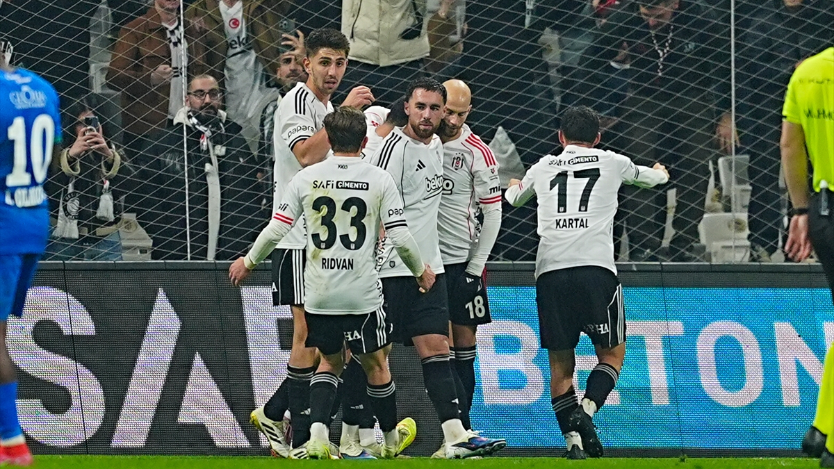 Beşiktaş, 2 maç sonra kazandı