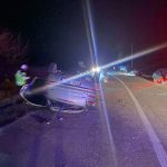 Bilecik’te kontrolden çıkan otomobil takla attı