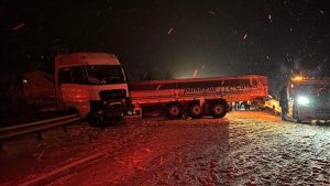 Bolu’da TEM Otoyolu’nda zincirleme kaza: Trafik durma noktasına geldi