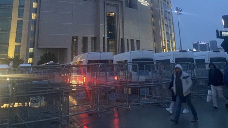 Çağlayan’da ‘Saadettin Saran’ tedbiri: Adliye önünde geniş güvenlik önlemi alındı