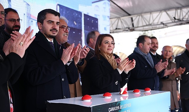 Çankaya’da yeni bir yaşam merkezinin temeli atıldı