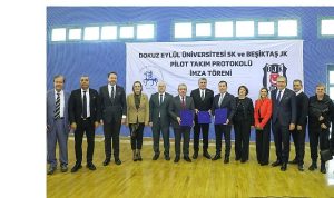 DEÜ ile Beşiktaş Arasında İş Birliği ve Pilot Takım Protokolü İmzalandı