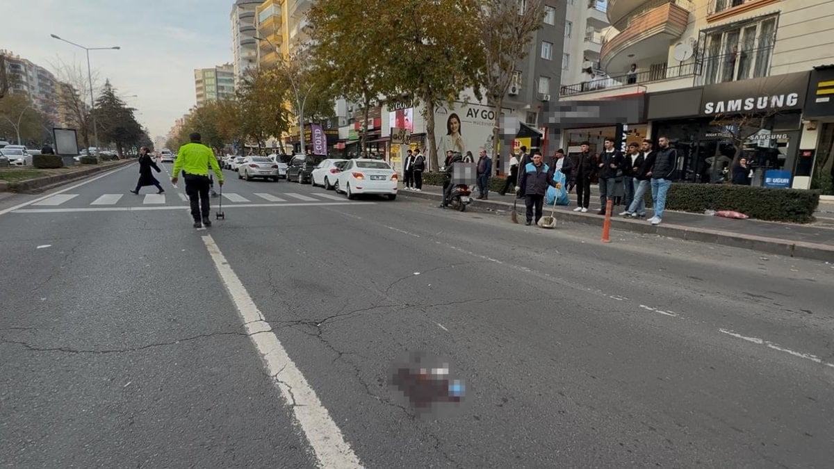 Diyarbakır’da otomobilin çarptığı yaya ağır yaralandı: Sürücüler birbirlerinin üstüne yürüdü