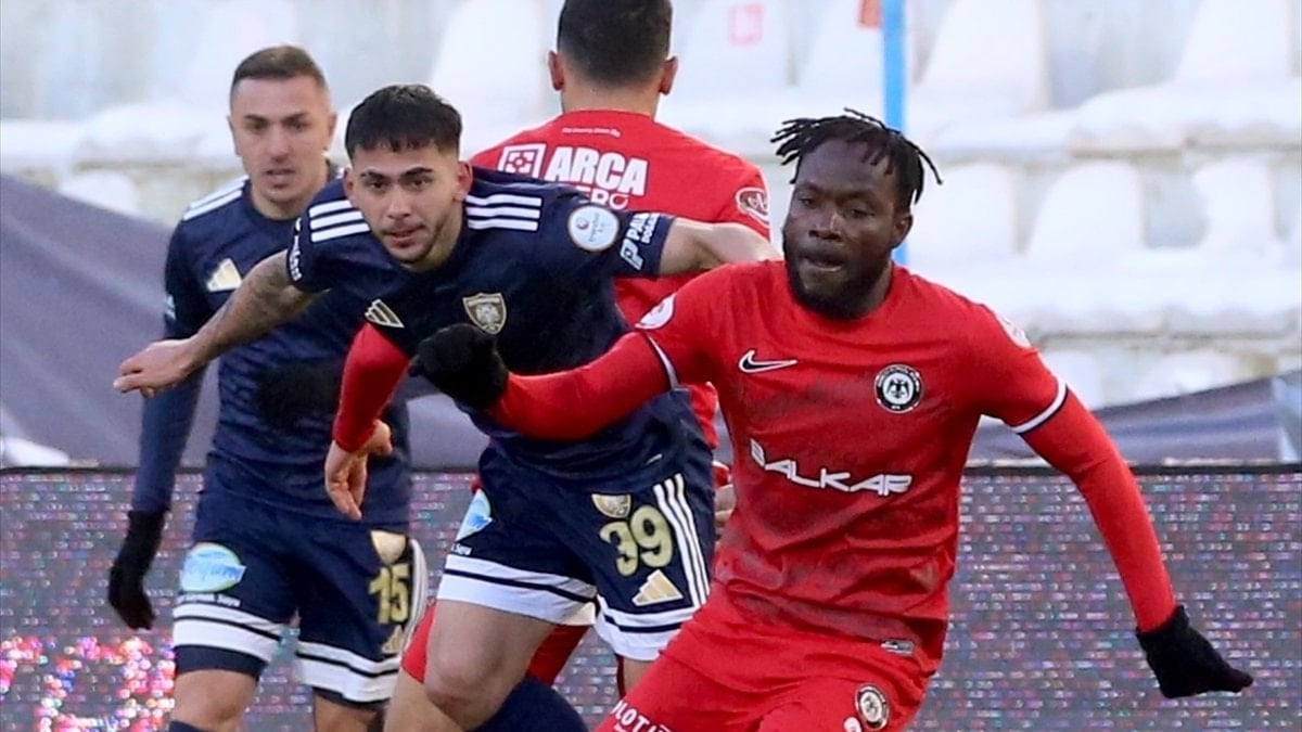 Erzurumspor FK’ya Çorum FK karşısında tek gol yetti