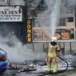 Esenyurt’ta iş hanında yangın