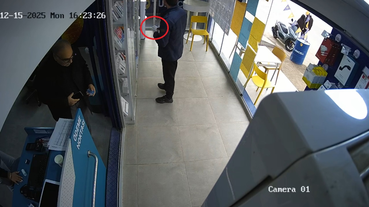 Hatay’da iş yerinden telefon çaldı