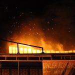 Hatay’da sanayi sitesinde yangın