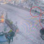 Hatay’da yolun karşısına geçen çocuk ölümden döndü