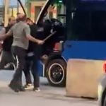 İstanbul Kadıköy’de trafikte sopalı kavga