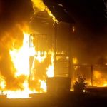 İstanbul’da ısınmak isterken park küle döndü