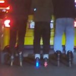 İstanbul’da patenli gençlerin tehlikeli yolculuğu kameraya yansıdı