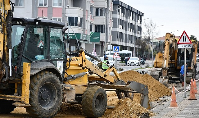 İstasyon Caddesi’ne yeni kanalizasyon hattı