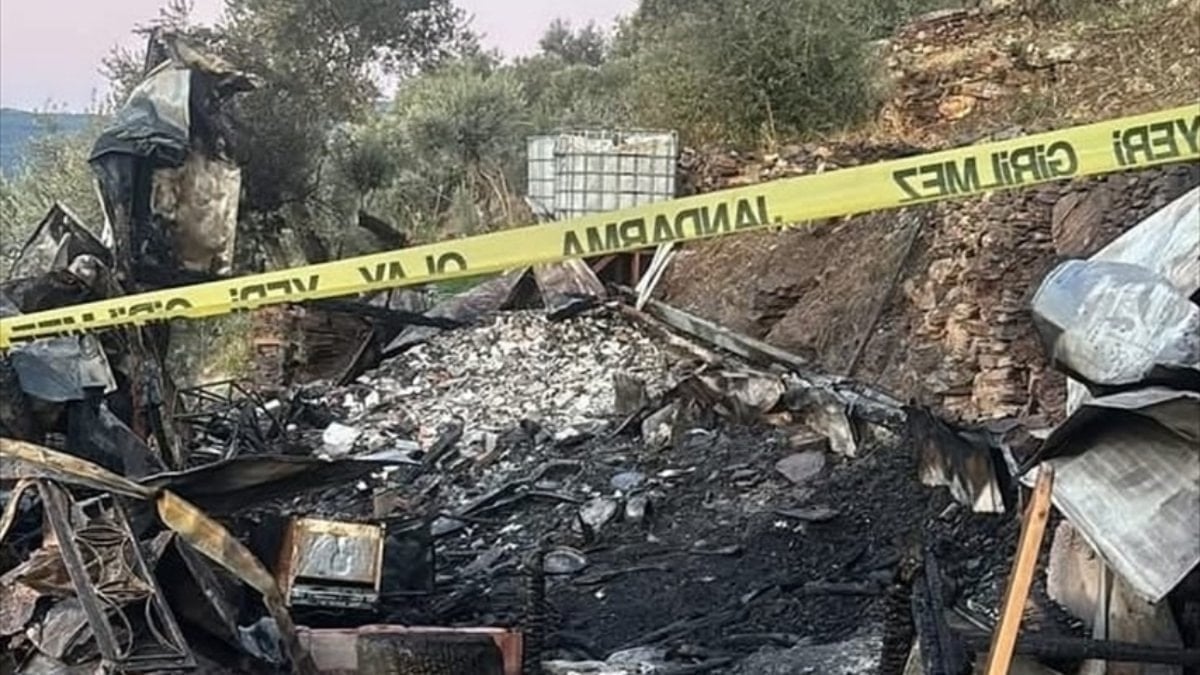 İzmir’de ev yangını: 1 ölü 1 yaralı