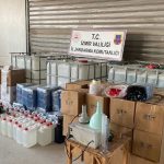 İzmir’de sahte alkol operasyonu: 1 milyon 500 bin TL değerinde ürün ele geçirildi