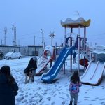 Kar yağışı Hatay’ı beyaza bürüdü