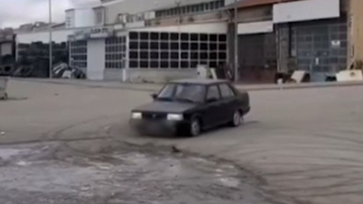 Kırşehir’de attığı drift sosyal medyaya düşen şahıs 46 bin TL ceza yedi