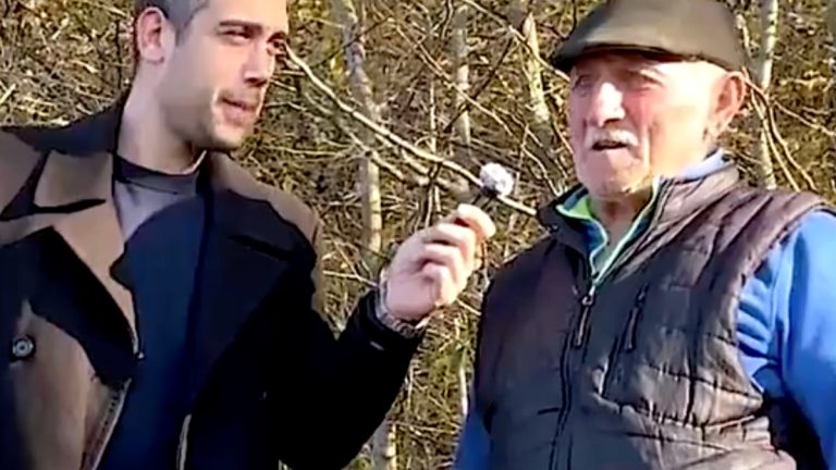 Kocaeli’de Rus İHA’sını baltayla düşürdü: Korkudan yanaşamadım