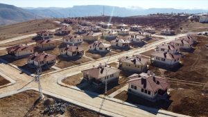 Malatya’da deprem konutlarına yerleşen afetzedeler devlete minnettar