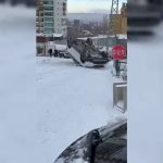 Malatya’da kar yağışı ulaşımı olumsuz etkiledi