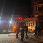 Manisa’da 5 katlı otelde korkutan yangın