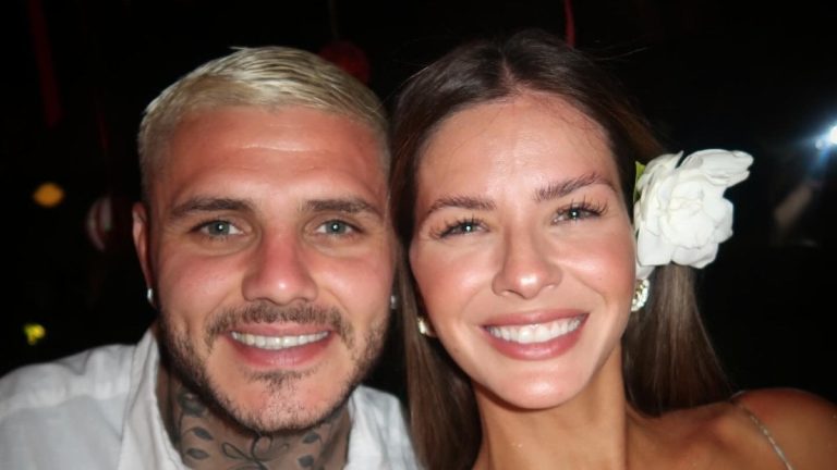 Mauro Icardi’nin kar sevinci! Sevgilisiyle kendini bahçeye attı