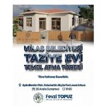 Milas Belediyesi ‘Taziye Evi’ İçin Temel Atma Töreni Gerçekleştiriyor