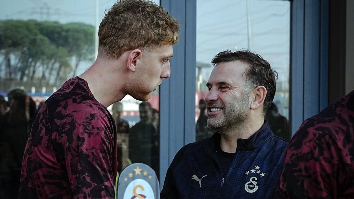 Okan Buruk, Metehan Baltacı’yı ziyaret etti