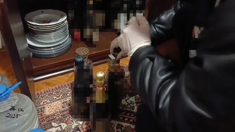 Sakarya’da evini alkol imalathanesine çevirmiş