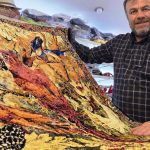 Samsun’da halılardan koleksiyon yaptı