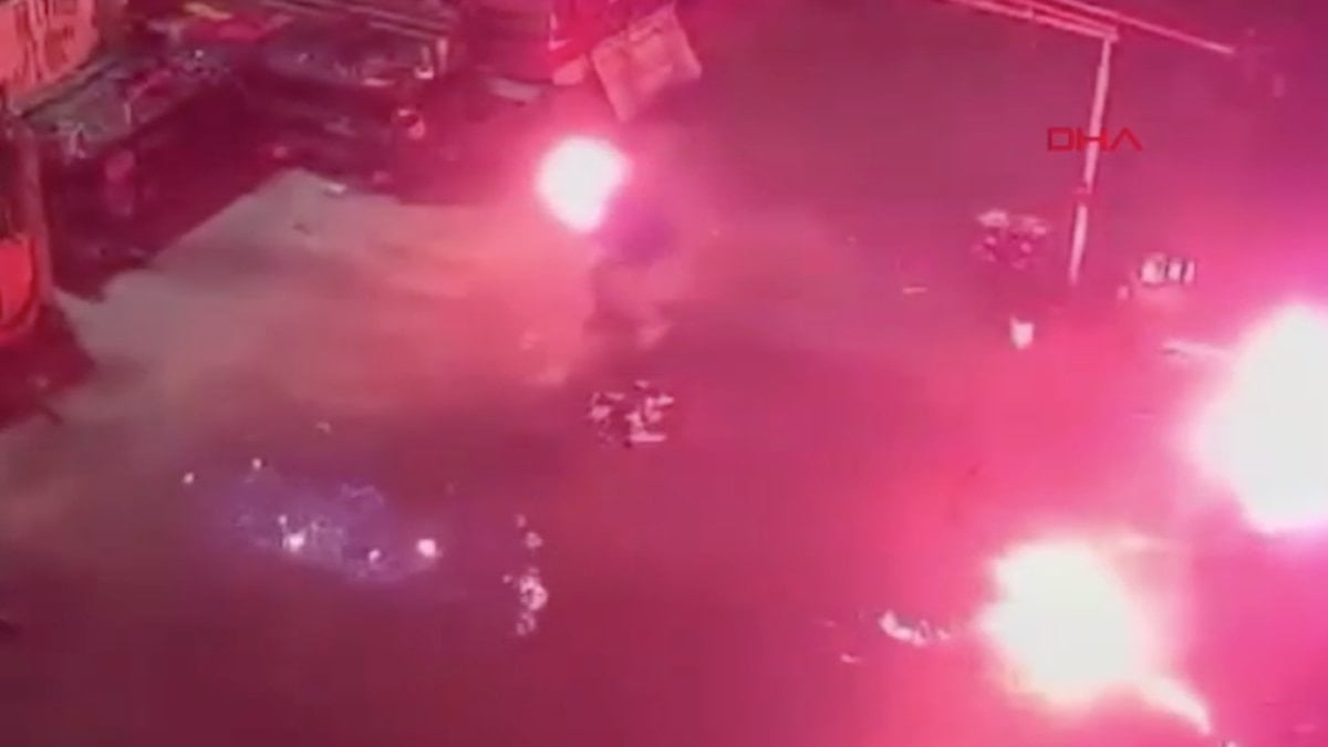 Şanlıurfa’da dehşet anları: Ateşe tiner döktü, alevler içinde kaldı