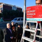 Şehit Berkay Karaca’nın ismi Lüleburgaz’da yaşatılıyor!