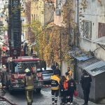 Şişli’de 2 katlı binada yangın paniği